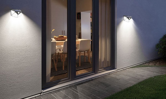 1 o 2 lampade LED con ricarica solare