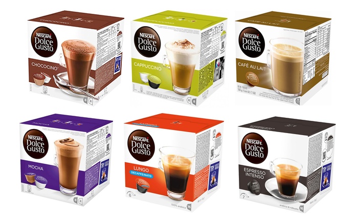 Up To 4 Off 48 Nescafe Dolce Gusto Pods Groupon