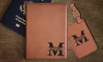 Travel in Style with Custom Faux Leather Accessories