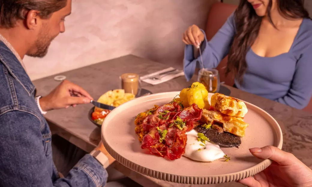 Indulge with Brunch Meal and Drink for Two at Heavenly Desserts