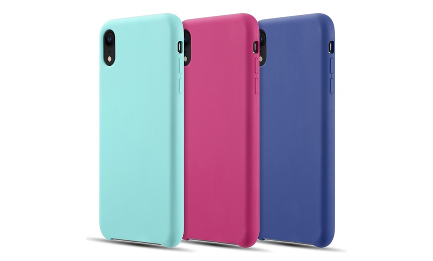 The Simplemade Liquid Silicone Back Cover Case For IPhone XR Groupon