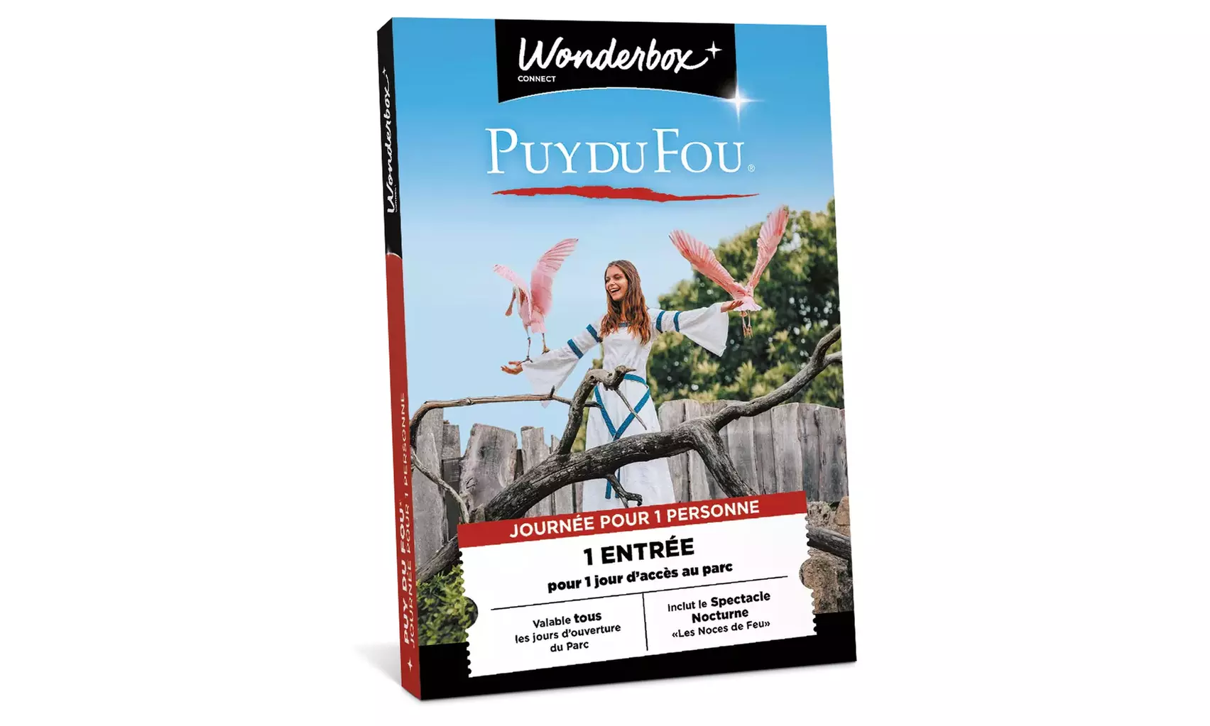 1, 2, ou 3 journées au Puy du Fou avec Wonderbox Connect