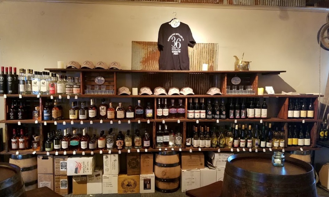 Tour and tasting experience with take home shot glass