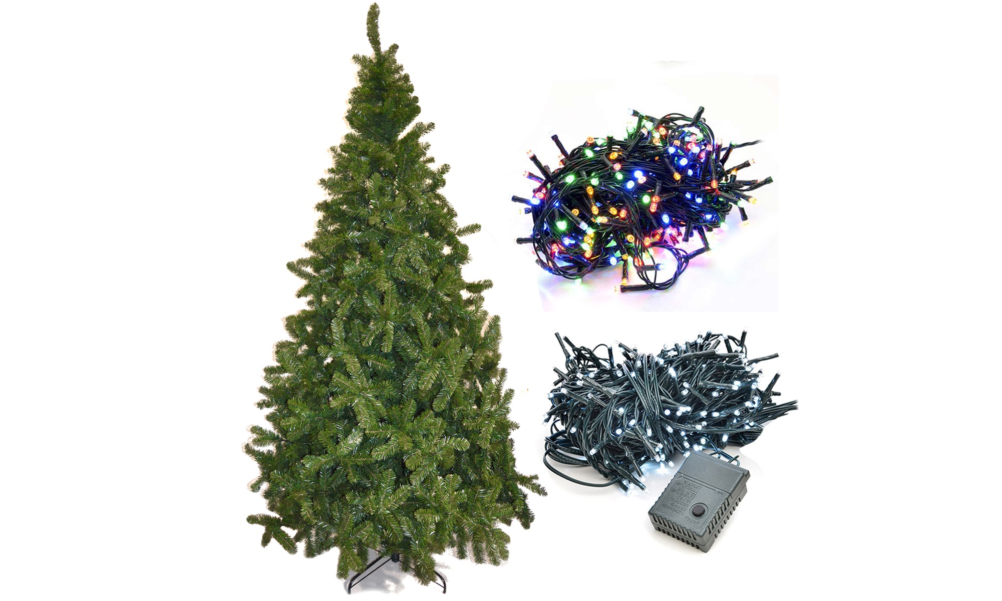 Árbol de Navidad con luces LED