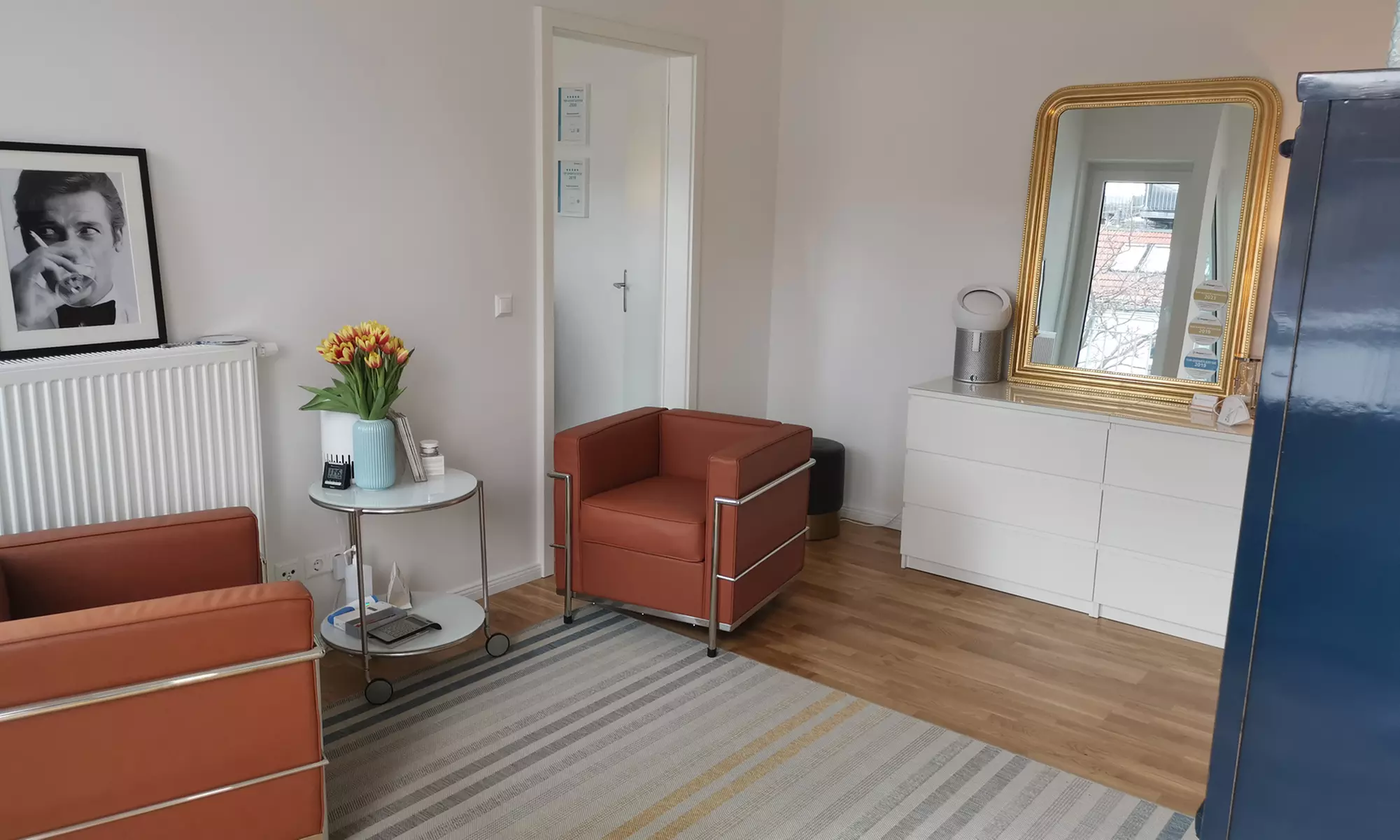 Plasma-Behandlung der Augenlider