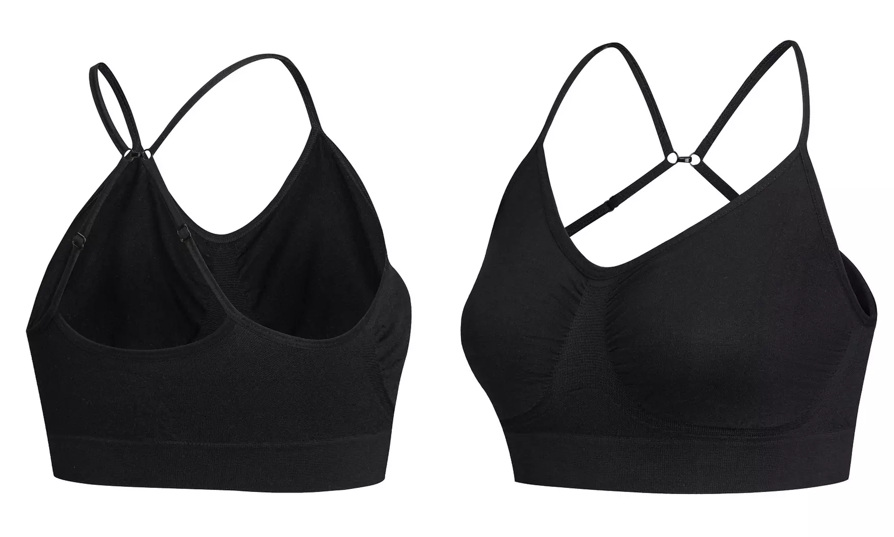 Blu Apparel 3er-Pack nahtlose BHs