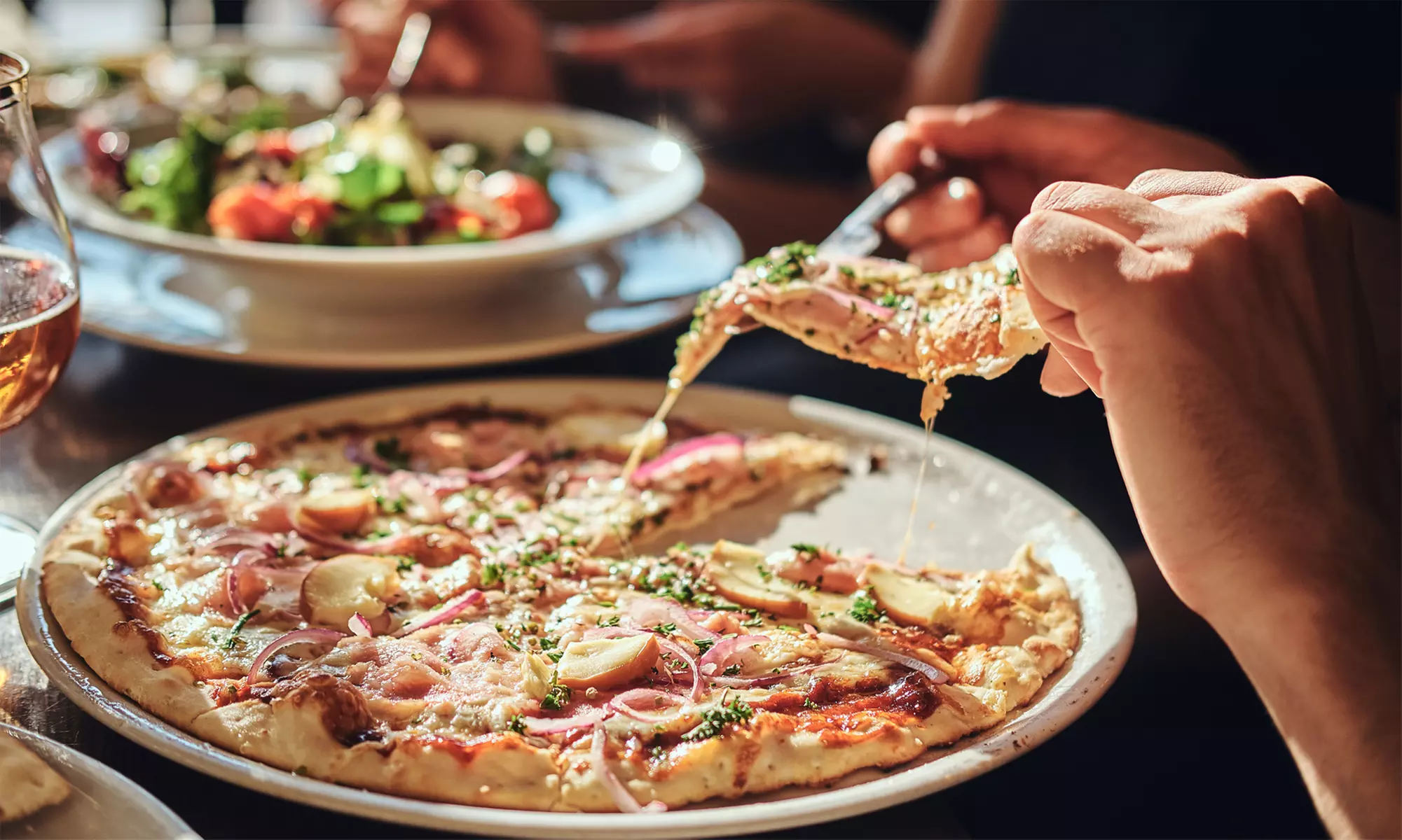 Italienisches 3-Gänge-Menü für 2 oder 4 Personen