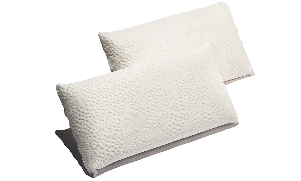 Almohada viscoelástica Aloe Vera