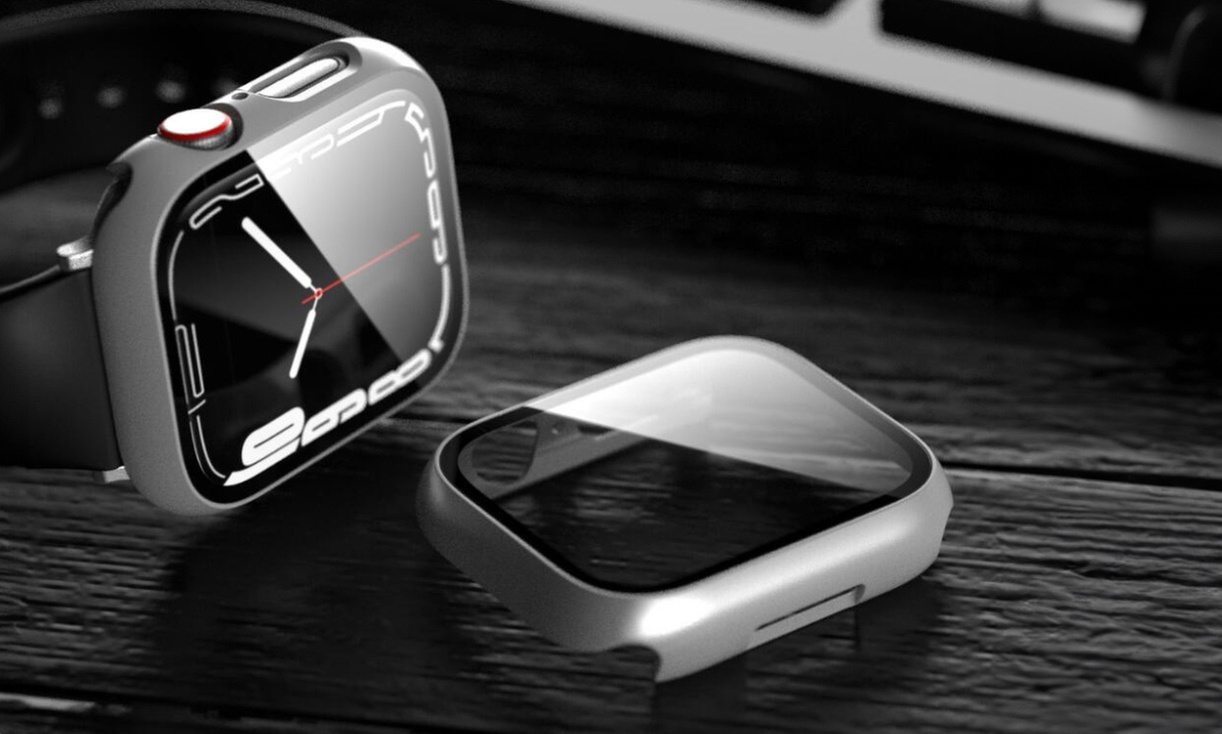 1x oder 2x Apple Watch Hülle und Schutzglas