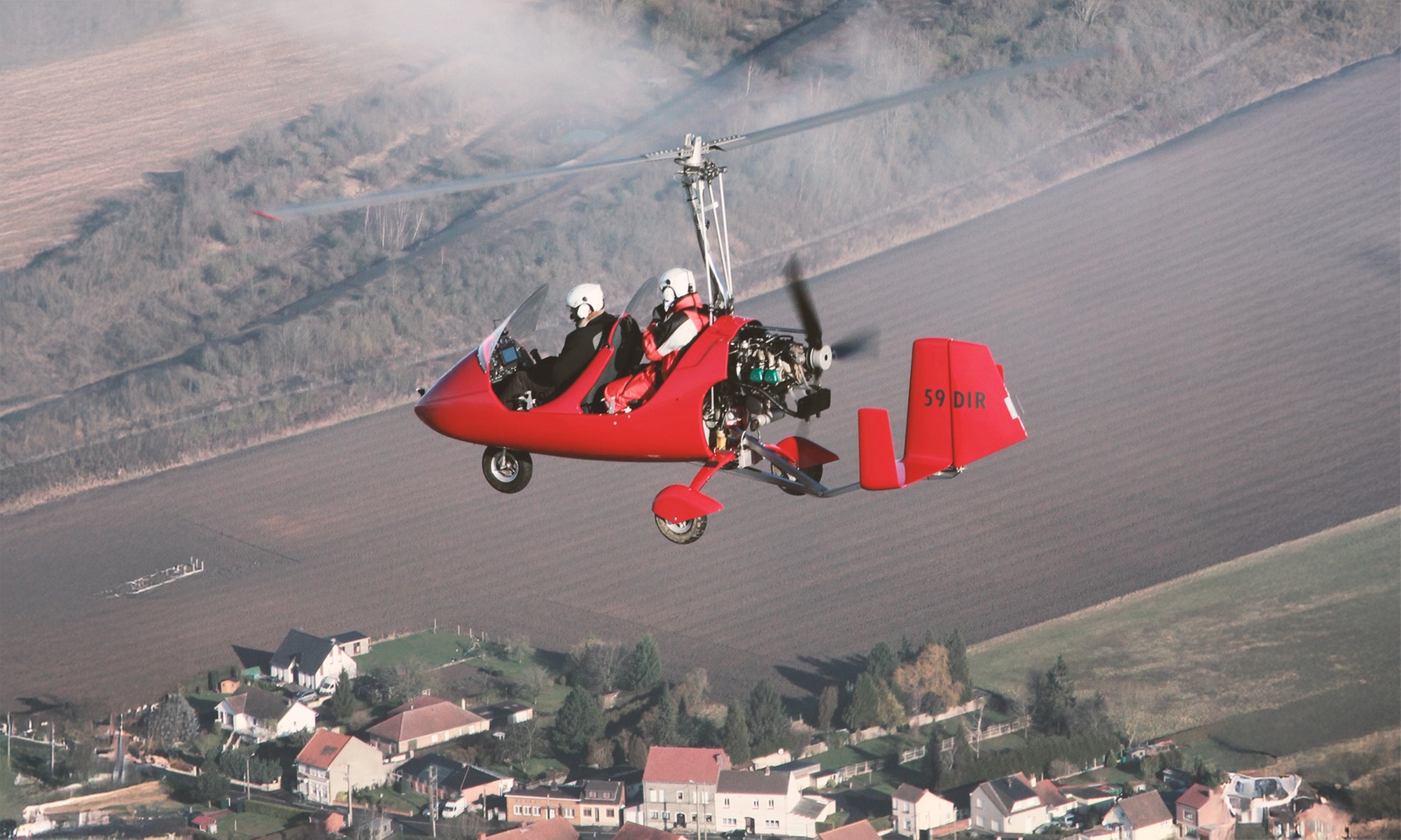 Découverte de l'autogire en solo ou duo