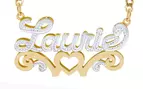 Custom Name Necklace Double Plated (Up to 75% Off)