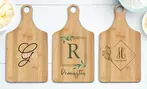 Custom Engraved Bamboo Cutting Board - Personalized Gift (Up to 50% Off)