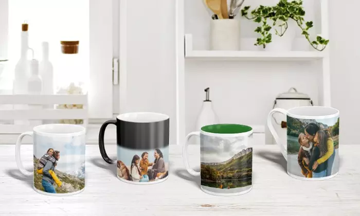 Tasses classique, magique, en émail ou premium sur le site Photo Gifts