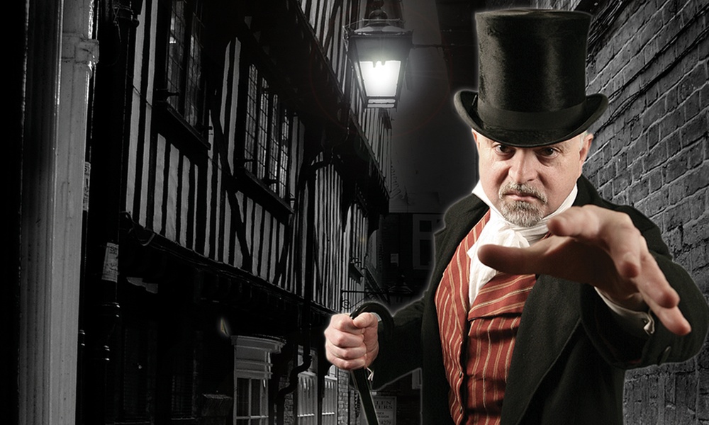 Ghost Keeper Walking Ghost Tour – 75-Min Spooky Adventure for One, Two, Four, or Family of Five (Up to 60% Off)