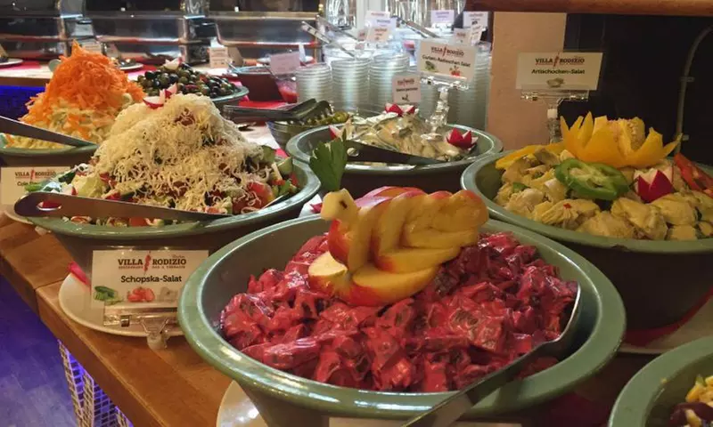 Rodizio All-You-Can-Eat in 10 Gängen inkl. Buffet und 2-Gänge-Dessert