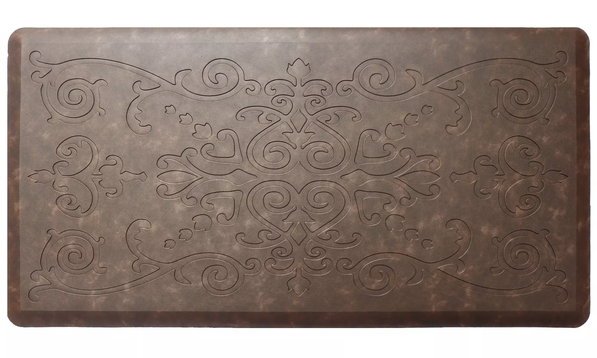 Cloud Comfort Medallion Embossed Floor Mat - Multiple Sizes & Colors