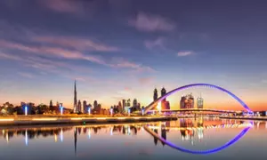 One-Hour Burj Khalifa and Canal Abra Cruise for Up to Four with Amazon Travel & Tourism (30% Off)