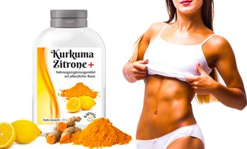 Kurkuma und Zitrone+ Slimming