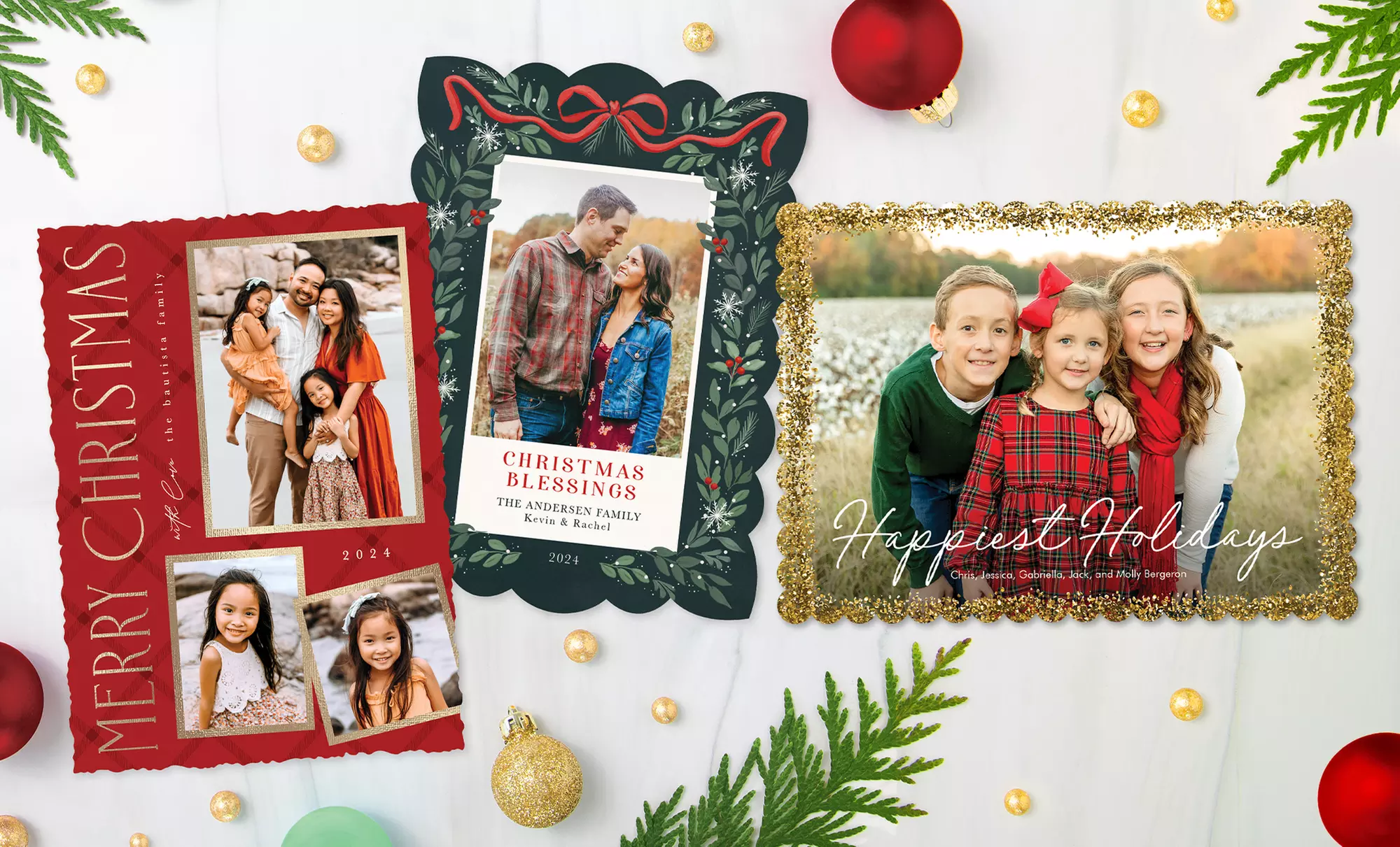 Up to 76% Off Custom Holiday Photo Cards    