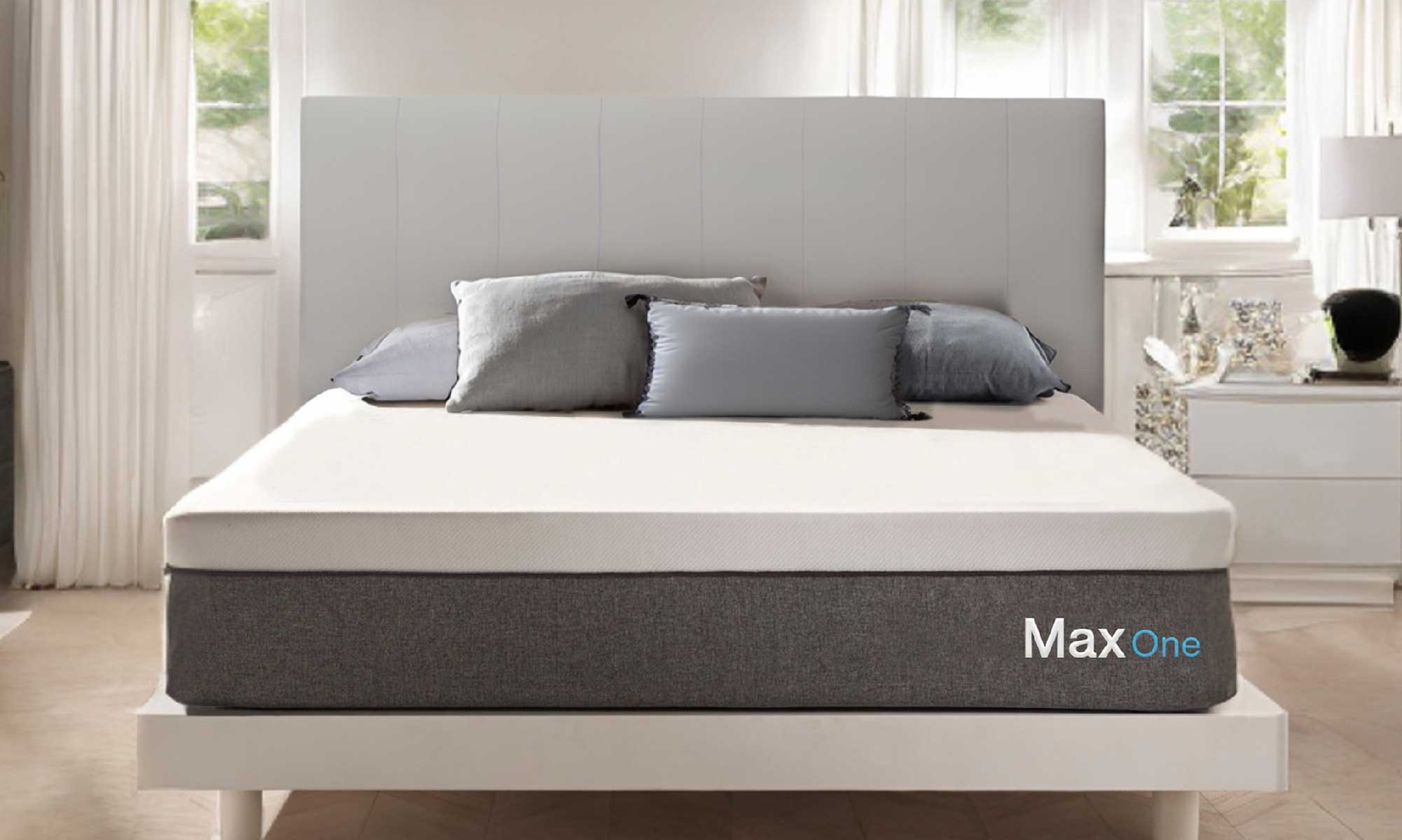 Colchón viscoelástico desenfundable con 5 zonas de descanso