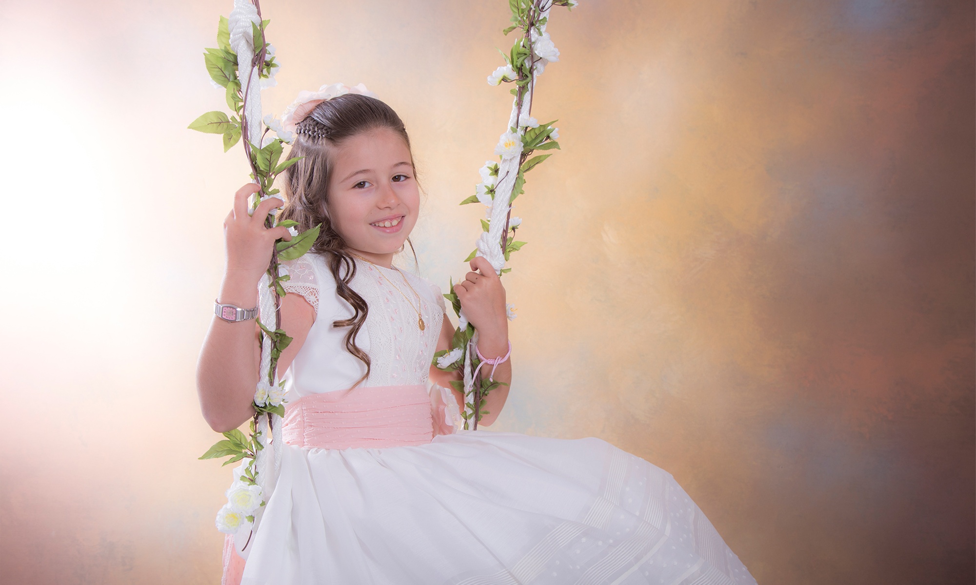 Sesión de fotos para Comunión