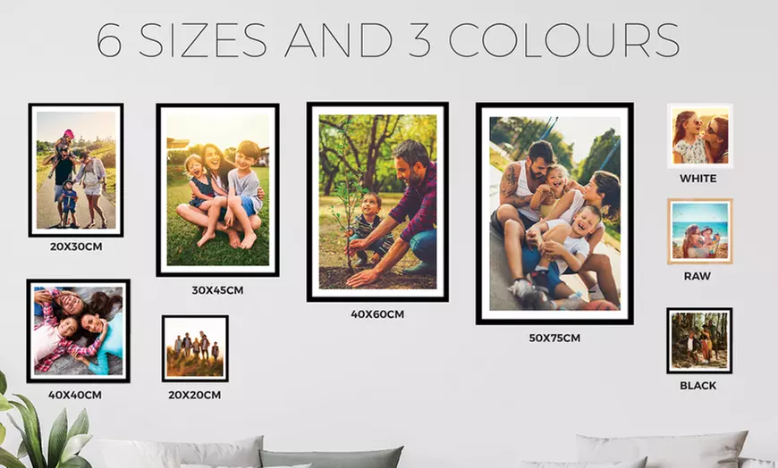 Personalised Framed Print from Photobook Shop