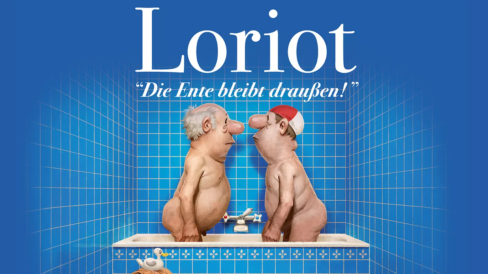 Loriot: „Die Ente bleibt draußen!%22 von Oktober bis Mai