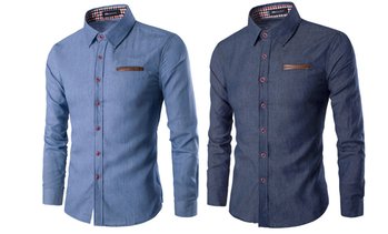 Chemise style Jean Homme