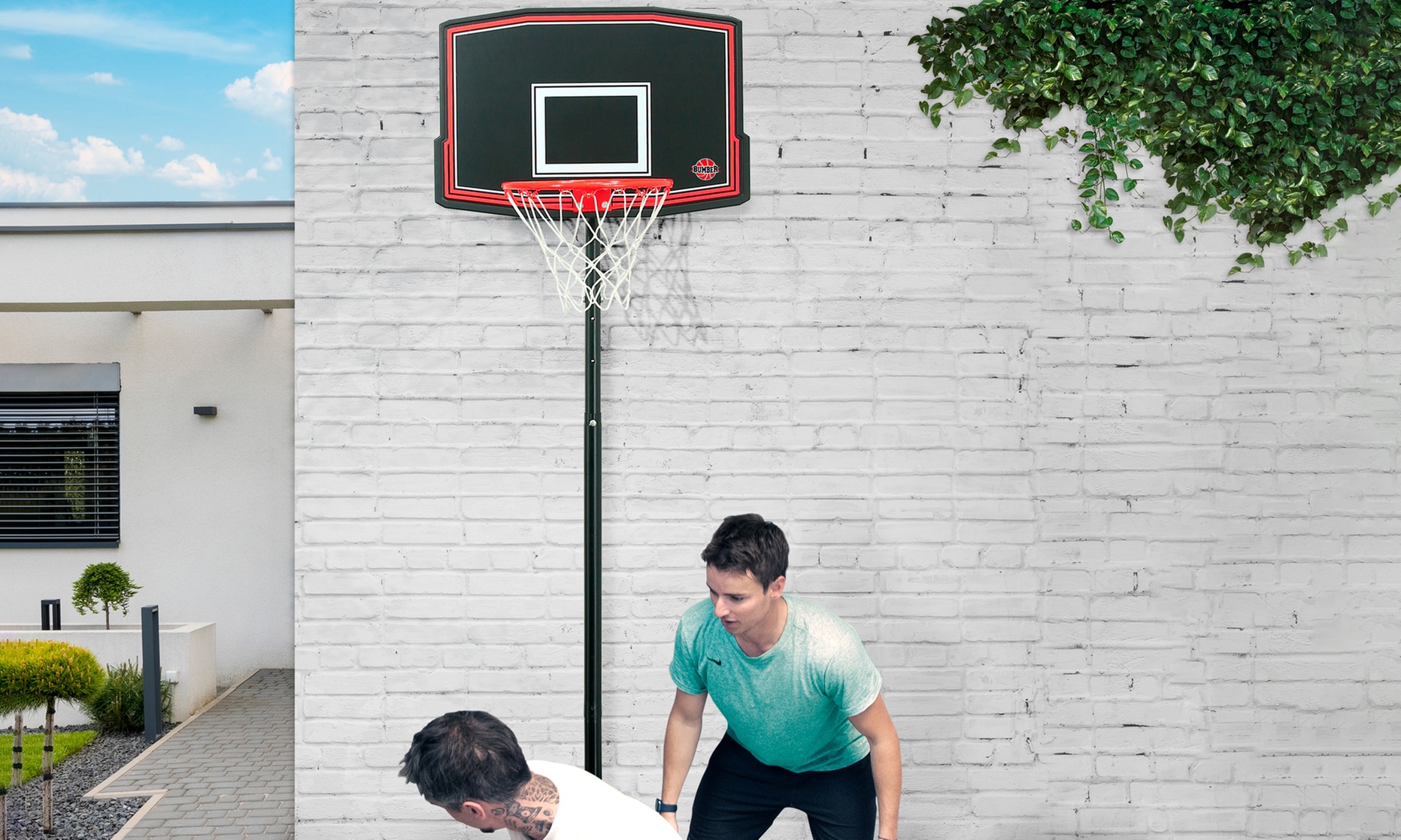 Panier de basket sur pied "Phoenix " de Bumper