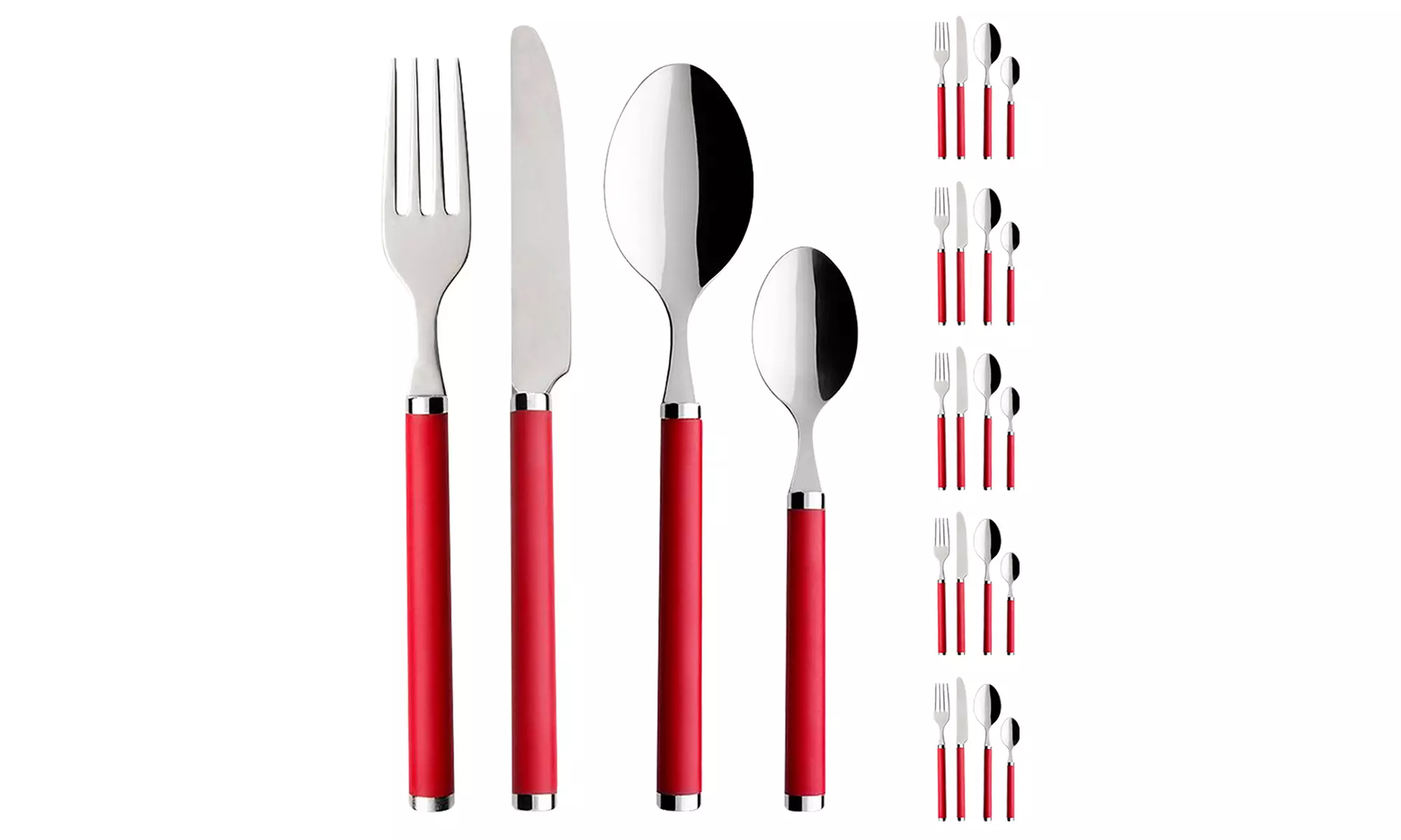 24-Stück-Besteckset für 6 Personen