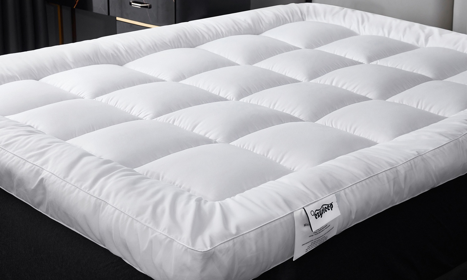 10cm Microfibre Mattress Topper