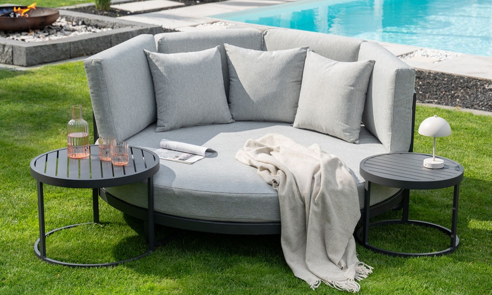 Lit de jardin "Florida" Home Deluxe