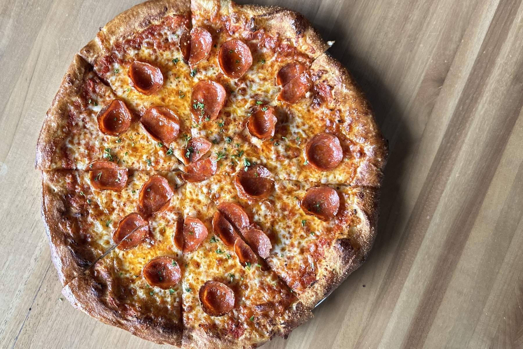 Enjoy Large Pizza, Chicken Tender or Buffalo Wing Group Platter!