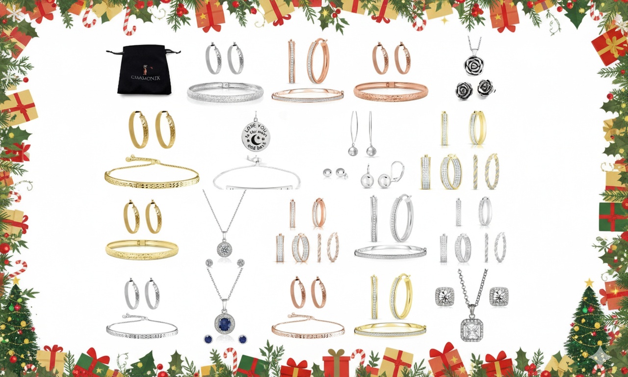 Jewelry Sets - Gold, Rose Gold or Silver: Perfect for the Holidays
