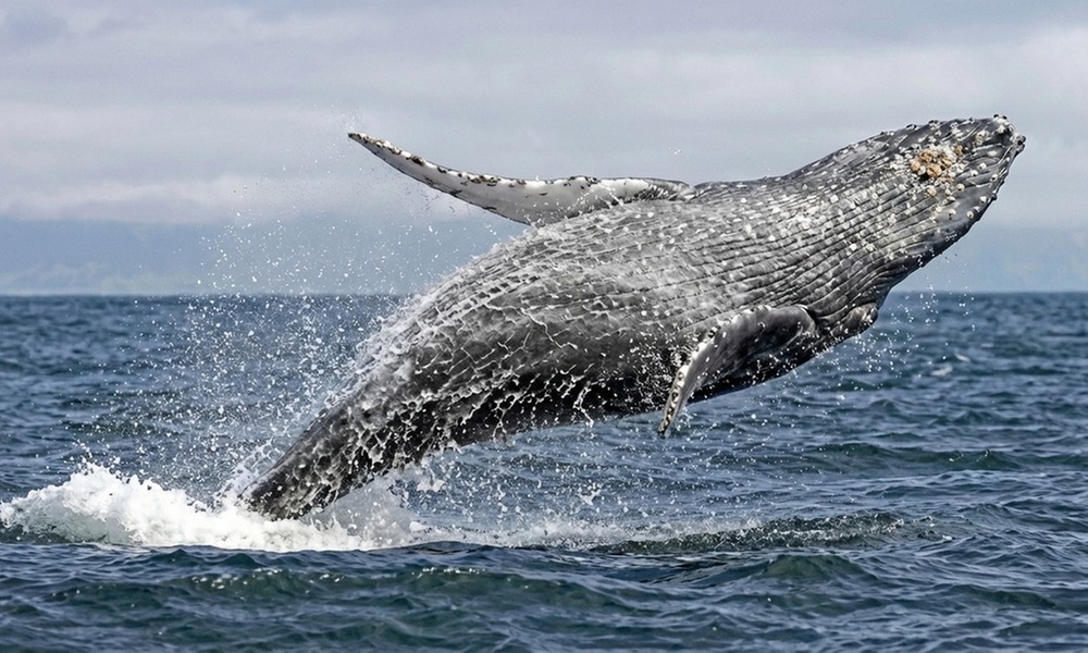 4-Hour Whale Watching Cruise with BBQ Lunch or Hot Breakfast for One