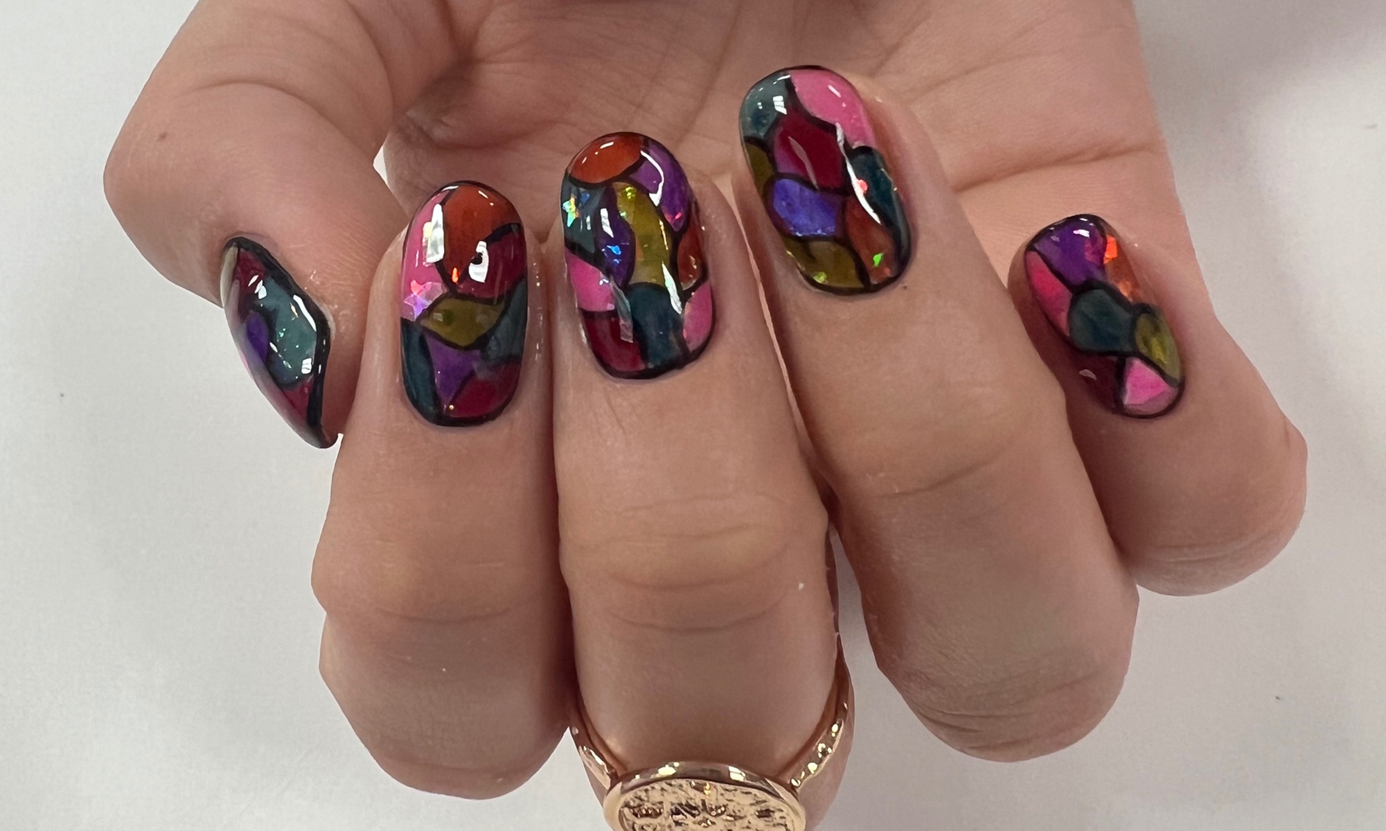 Russian Manicure with Builder Gel & Gel Pedicure at Nailed Up(Up To 30% Off)