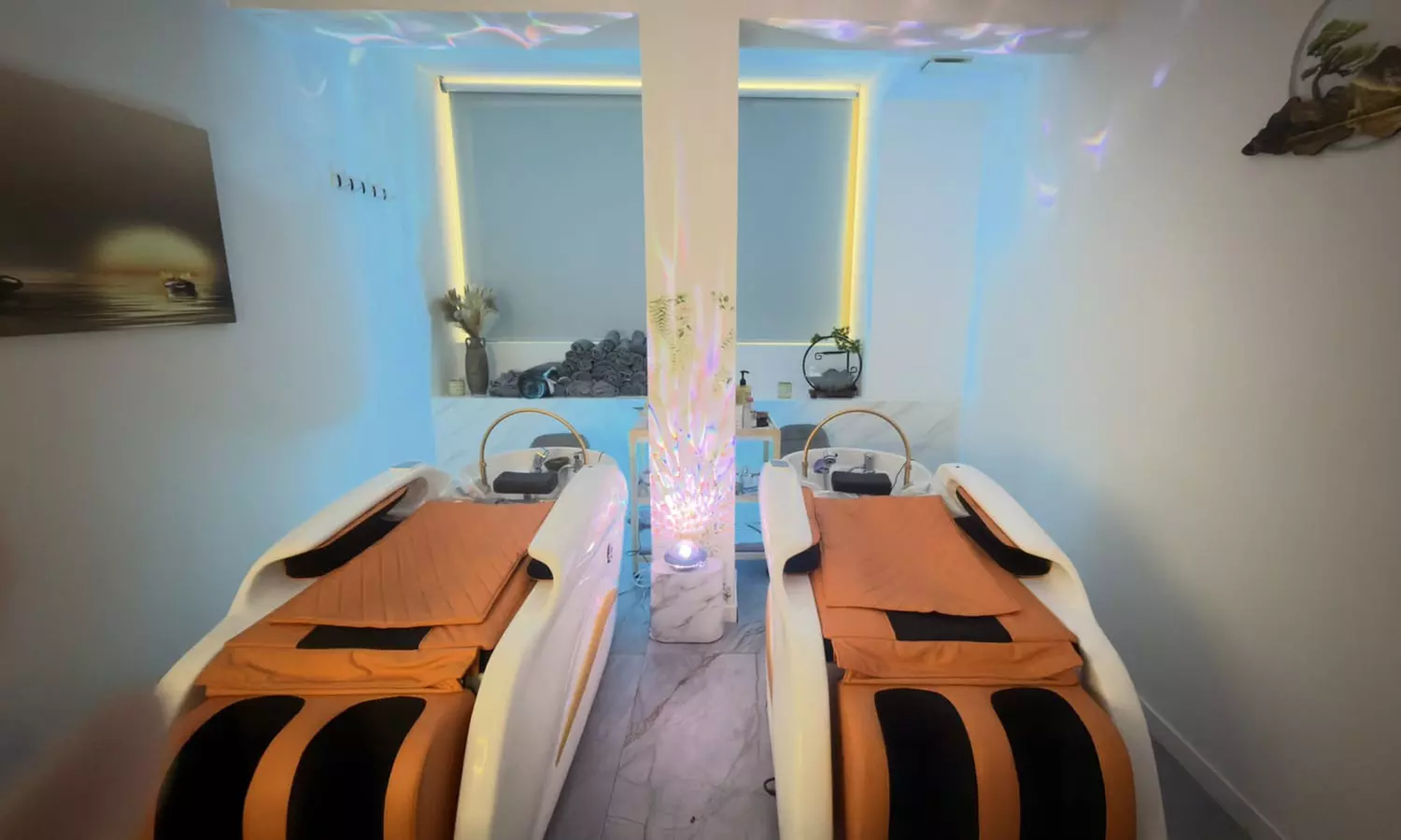 Spa capilar oriental de 60 minutos con masaje incluido