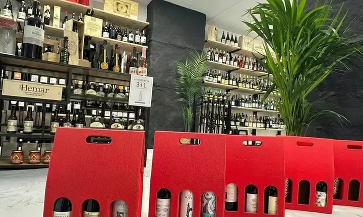 Cata de 6 vinos con maridaje de 6 tapas para 1, 2 o 4 personas