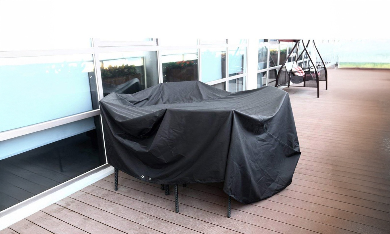 Waterproof Windproof Extra Large Outdoor Furniture Set Covers