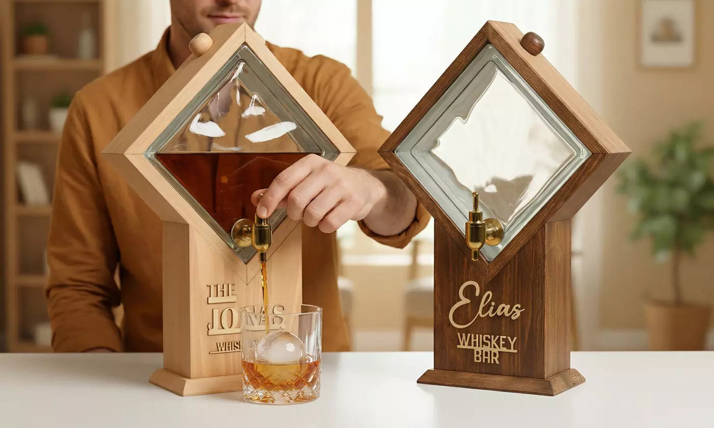 Iris-Fotografie: Datei, Poster, Canvas, Halskette oder Whiskey-Spender