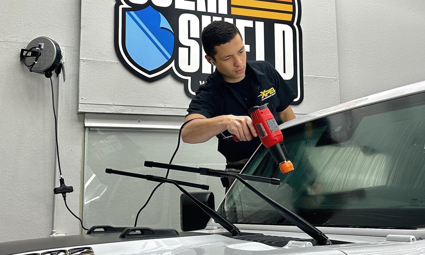 Window Tinting for 2 Windows or 2 Front Windows + Front Windshield