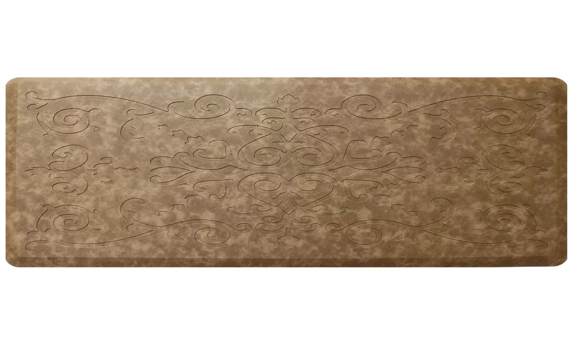 Cloud Comfort Medallion Embossed Floor Mat - Multiple Sizes & Colors