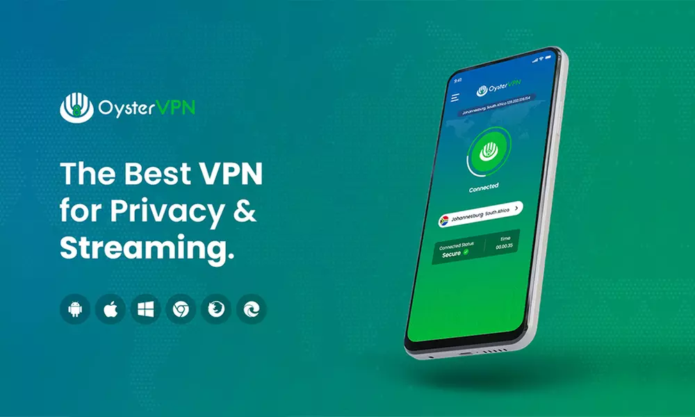 2 - 6 Monate, 1 Jahr oder lebenslanger Zugriff auf OysterVPN