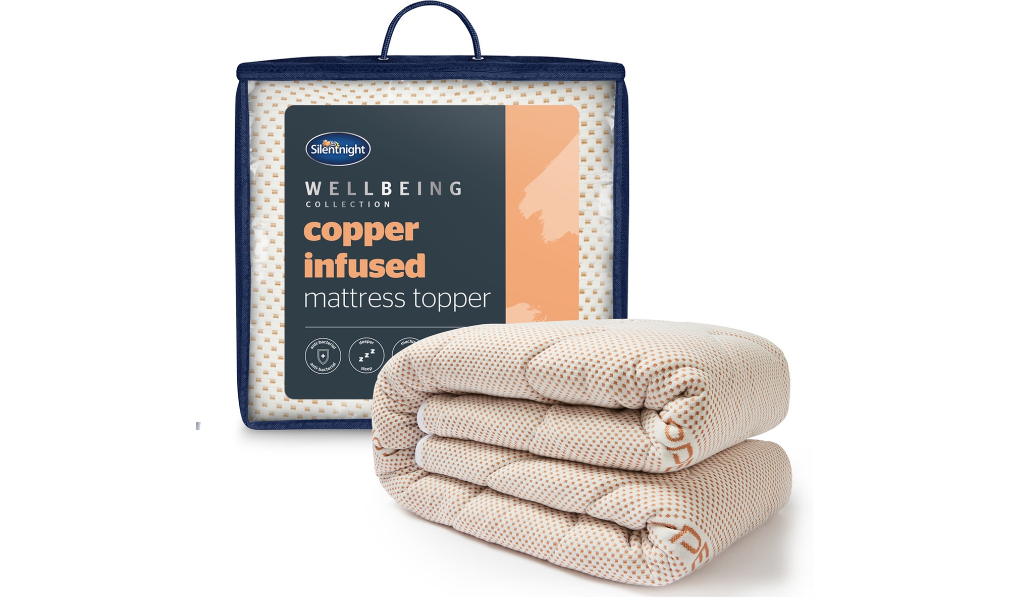Silentnight Copper Infused Mattress Topper
