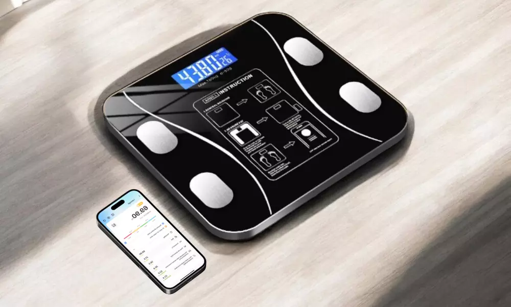 Smarte Bluetooth-Personenwaage