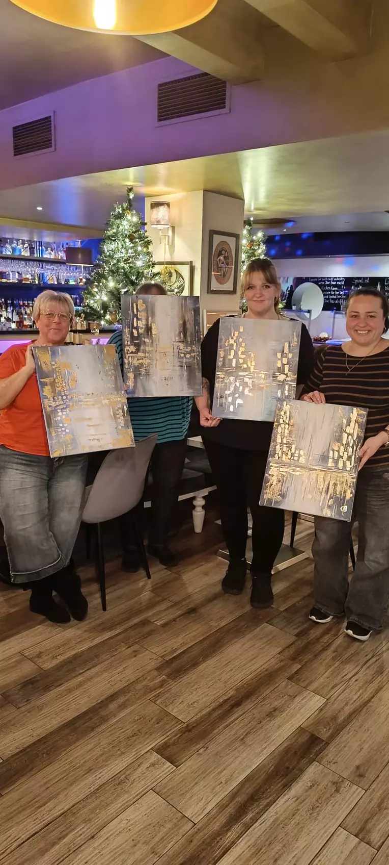 Erschaffe dein eigenes abstraktes Kunstwerk: Malevent für 1-2 Personen