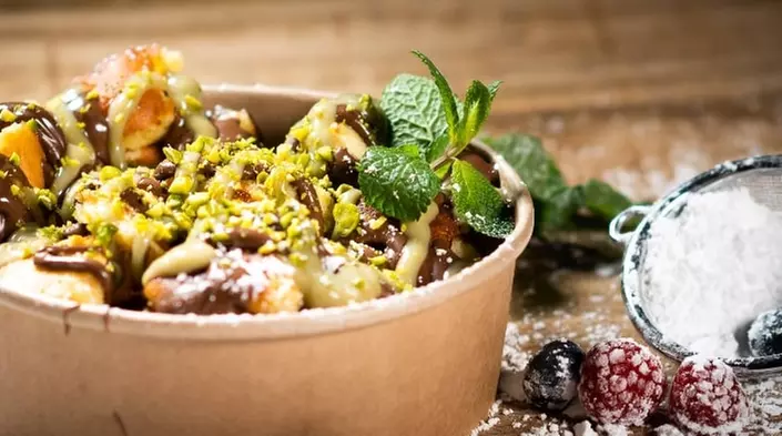 Kaiserschmarrn inkl. Heißgetränk für 1 - 4 Personen