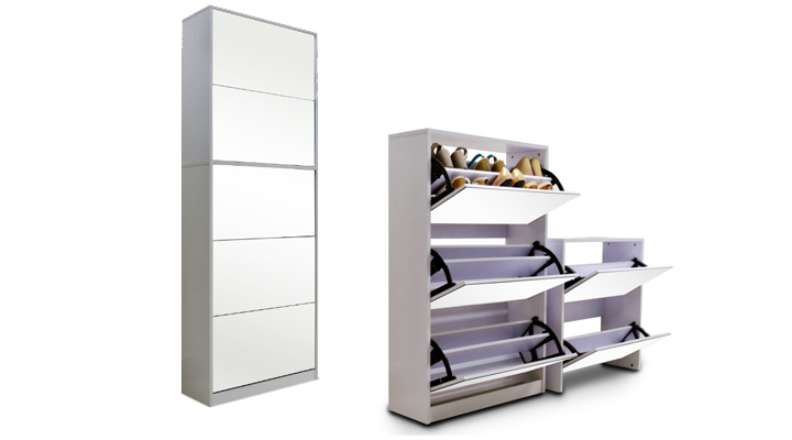 armoire chaussure groupon