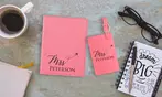 Travel in Style with Custom Faux Leather Accessories