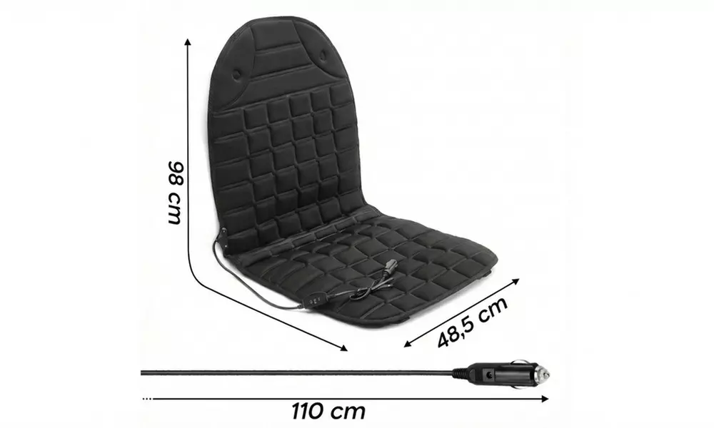 Housse de siège chauffante universelle pour voiture